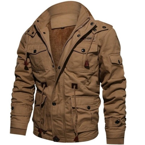 Giacca calda foderata cappotto