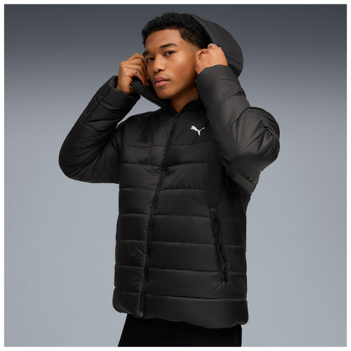 Ess hooded padded jacket puma - padded,