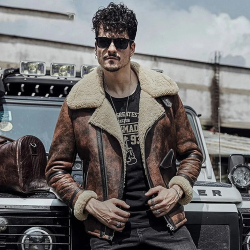Giacca aviatore uomo - , vera