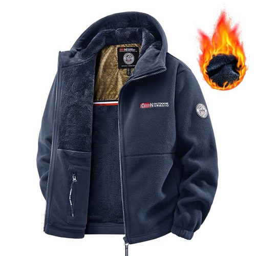 Giacca pile uomo - outdoor, calda