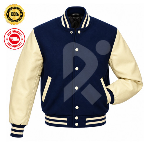 Giubbotto uomo blu navy