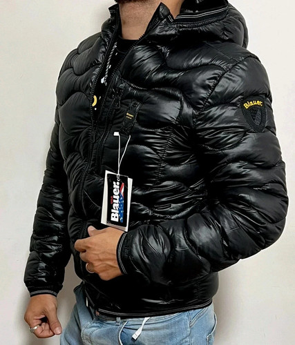 Giubbotto piumino blauer - giubbotto,