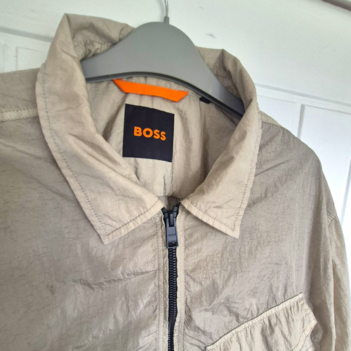 Hugo boss giacca sovracamicia - boss,
