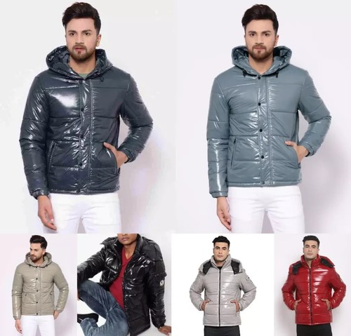 Giubbotto uomo lucido puffer - giubbotto,