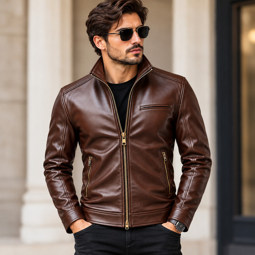 Giacca uomo marrone - uomo,