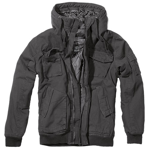 Brandit bronx jacket nero - brandit,