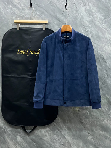 Giacca zegna uomo scamosciata - zegna,