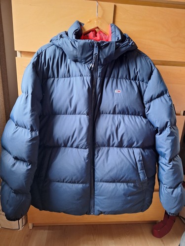 Tommy jeans piumino navy uomo - tommy,
